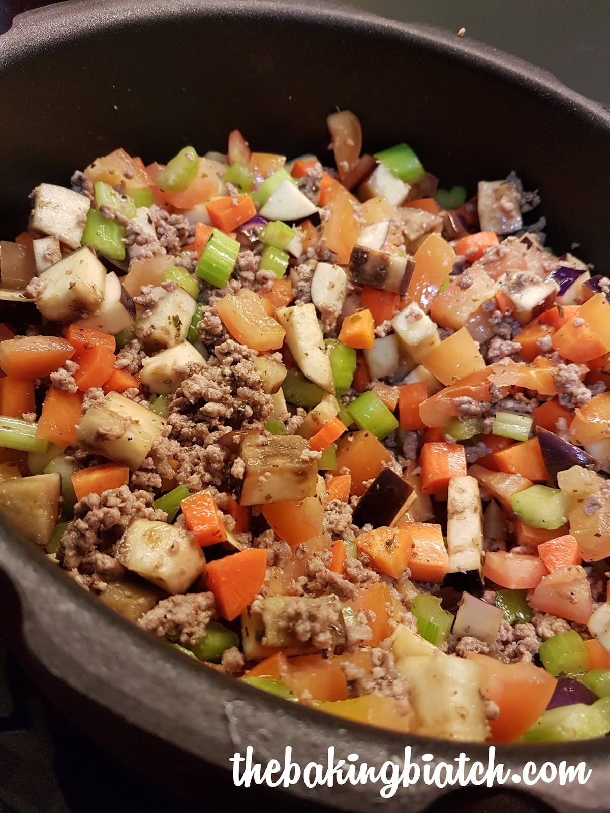 The Baking Biatch by Cynthia Lim Beef Bolognese (Baby friendly)