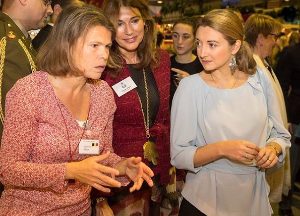 Duchess Maria Teresa and Princess Stephanie visited Bazaar 2017
