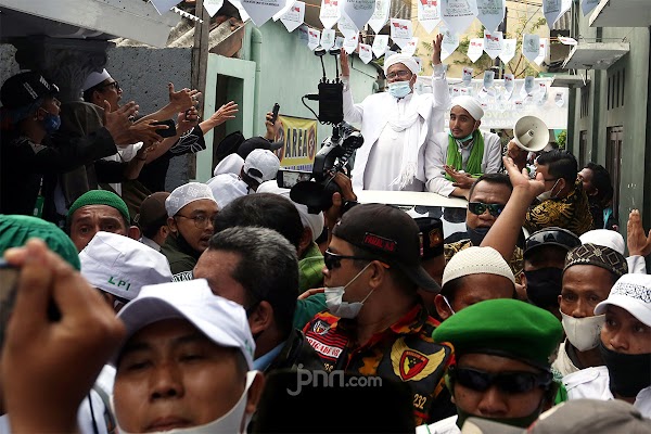 Cegah Massa Menumpuk, HRS Batal Hadiri Tablig Akbar di Cianjur
