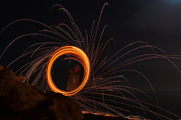 Spinning some Steel Wool