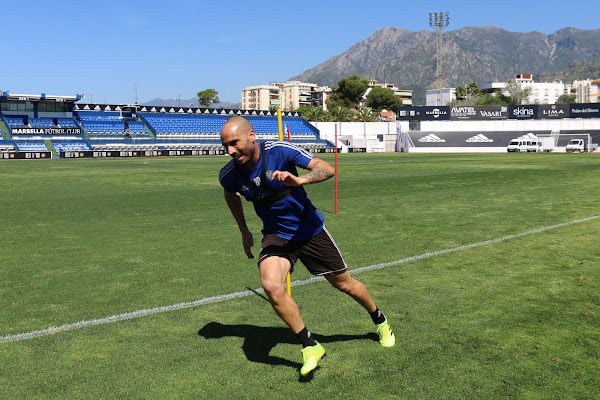 El Marbella FC entrena ya pensando en el play-off de ascenso