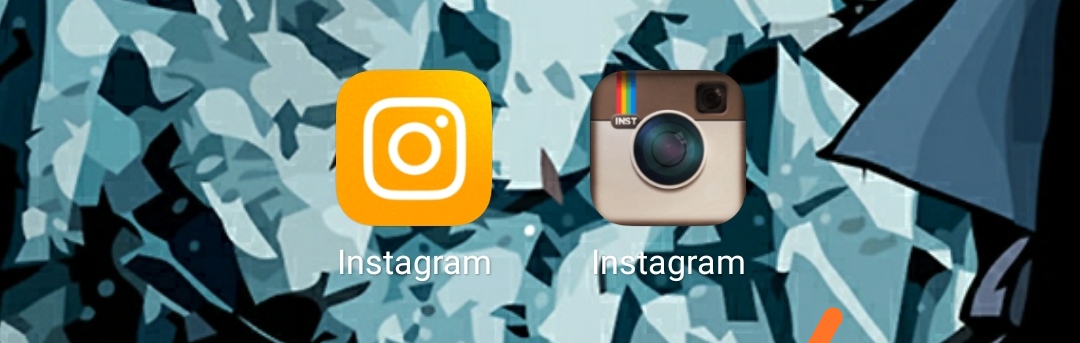 How to change instagram logo icon from mobile