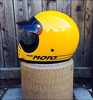 bell mini moto helmet