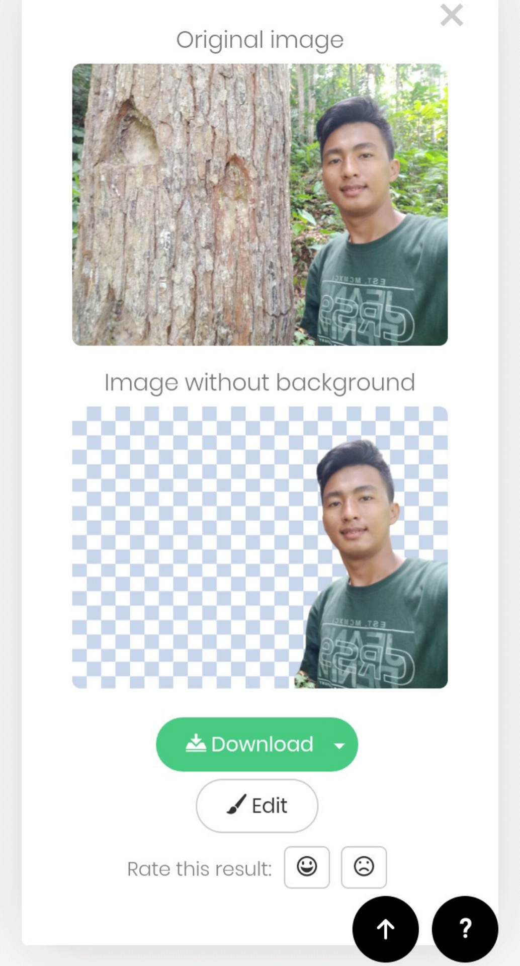 Cara menghapus background foto menggunakan tool