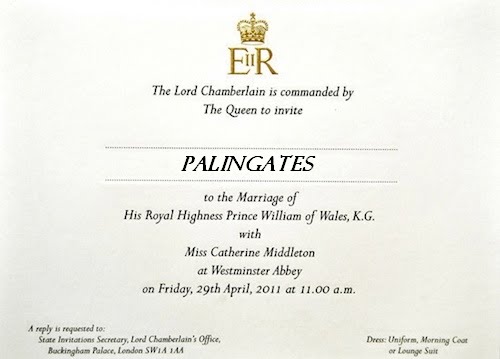 prince williams wedding invitation card. prince williams marriage card.
