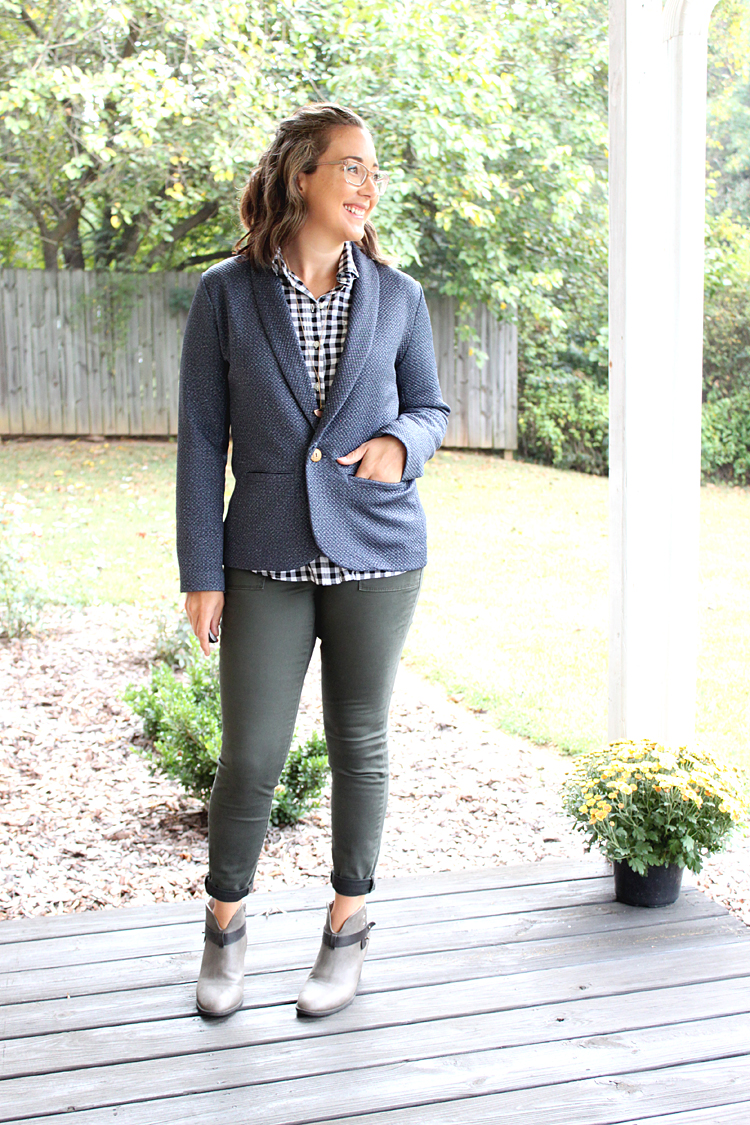 Evans Blazer Pattern Review // Sewing For Women