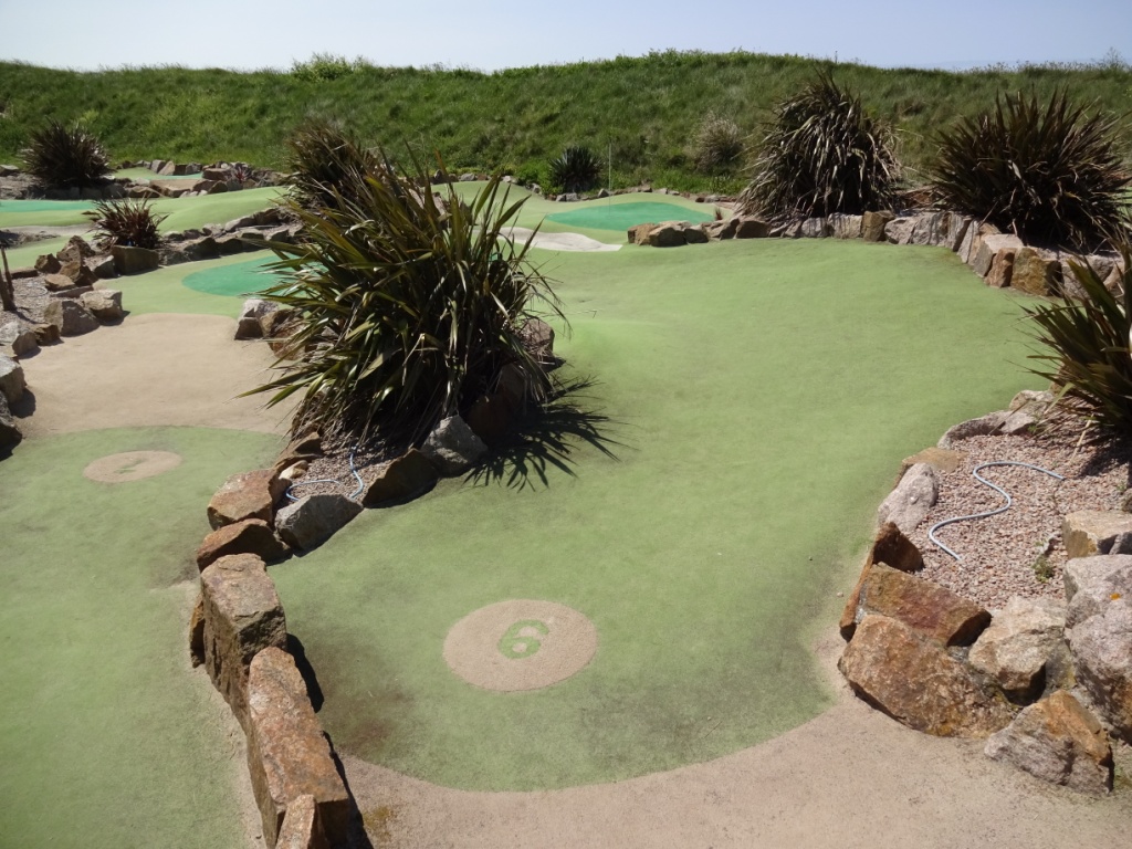 The Ham and Egger Files Mini Golf at Les Mielles in Jersey