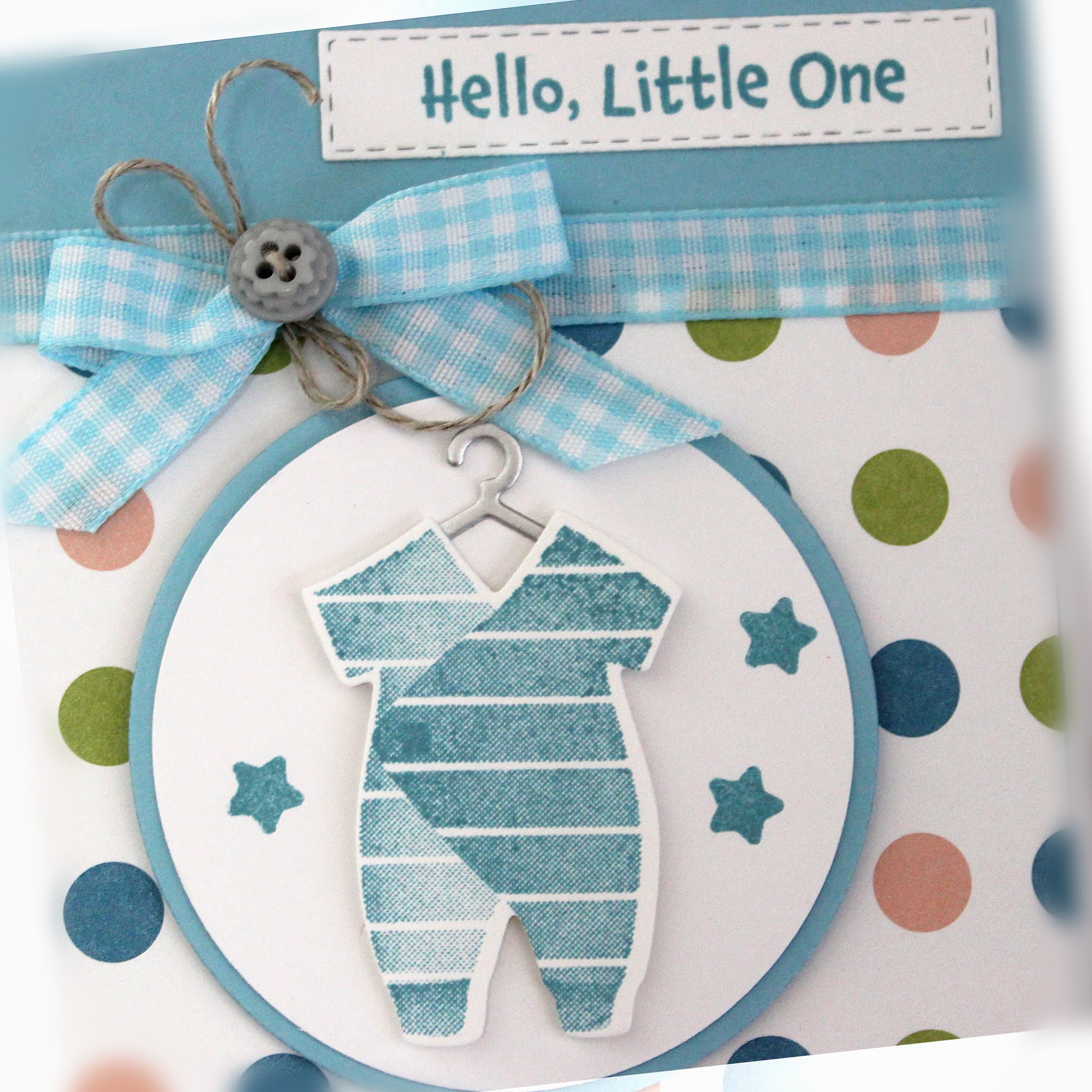 Me, My Stamps and I Stampin' Up All for Baby