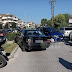 Ιωάννινα:Τροχαίο   με 3 οχήματα στην Παπανδρέου [φωτό]