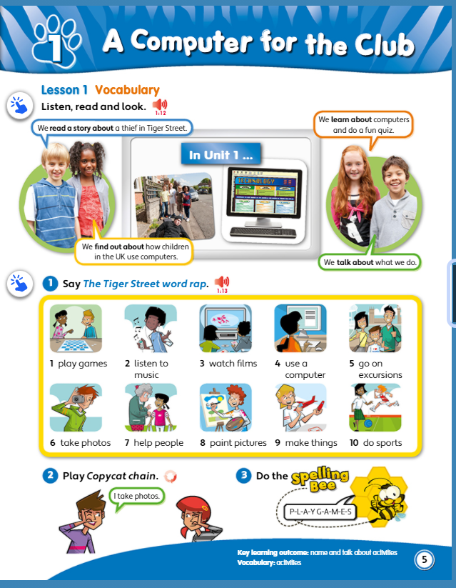 PRIMER TRIMESTRE DE INGLÉS