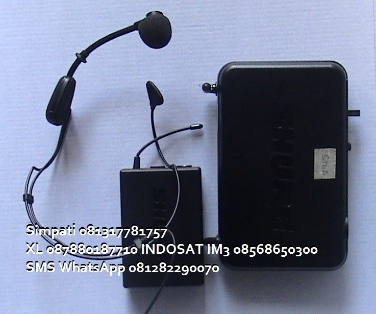 Sewa Mic Clip On, Headset Microphone Wireless Karet Jakarta Pusat