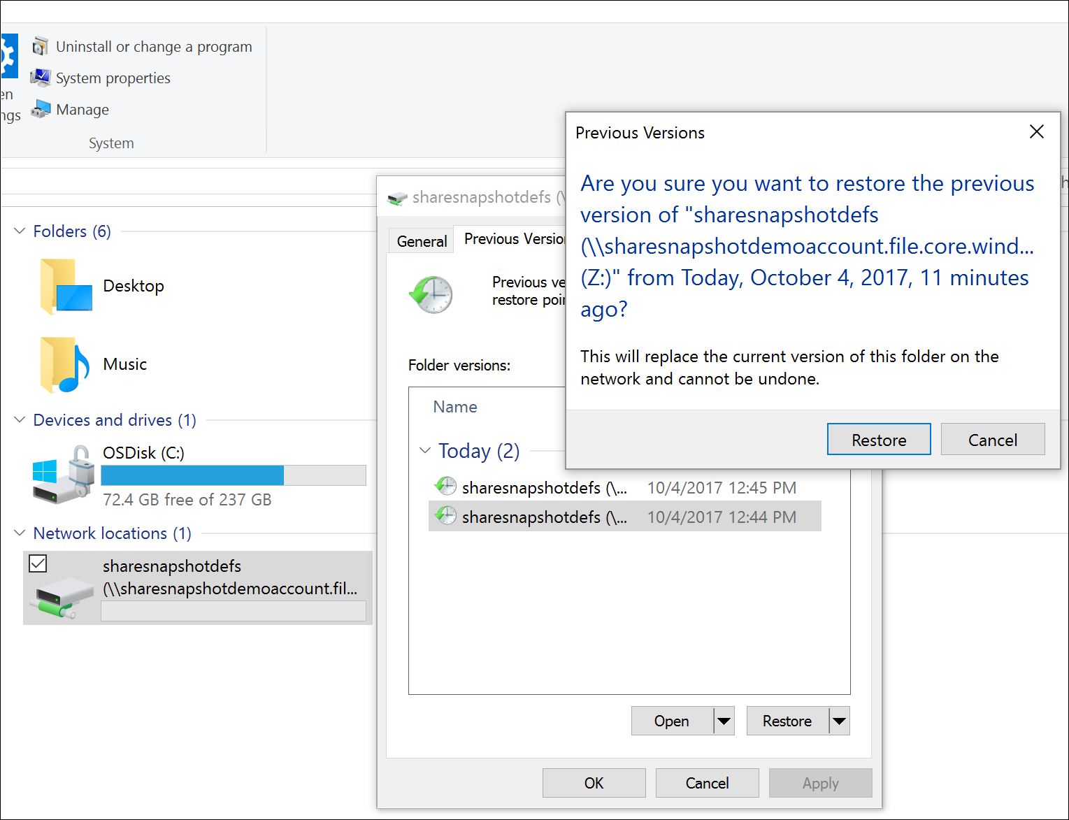 Announcing Azure Files share snapshots public preview Microsoft