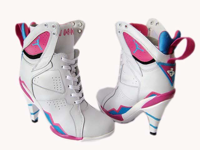 (3)Air+Jordan+High+Heels Nike High Heels, tênis com salto alto