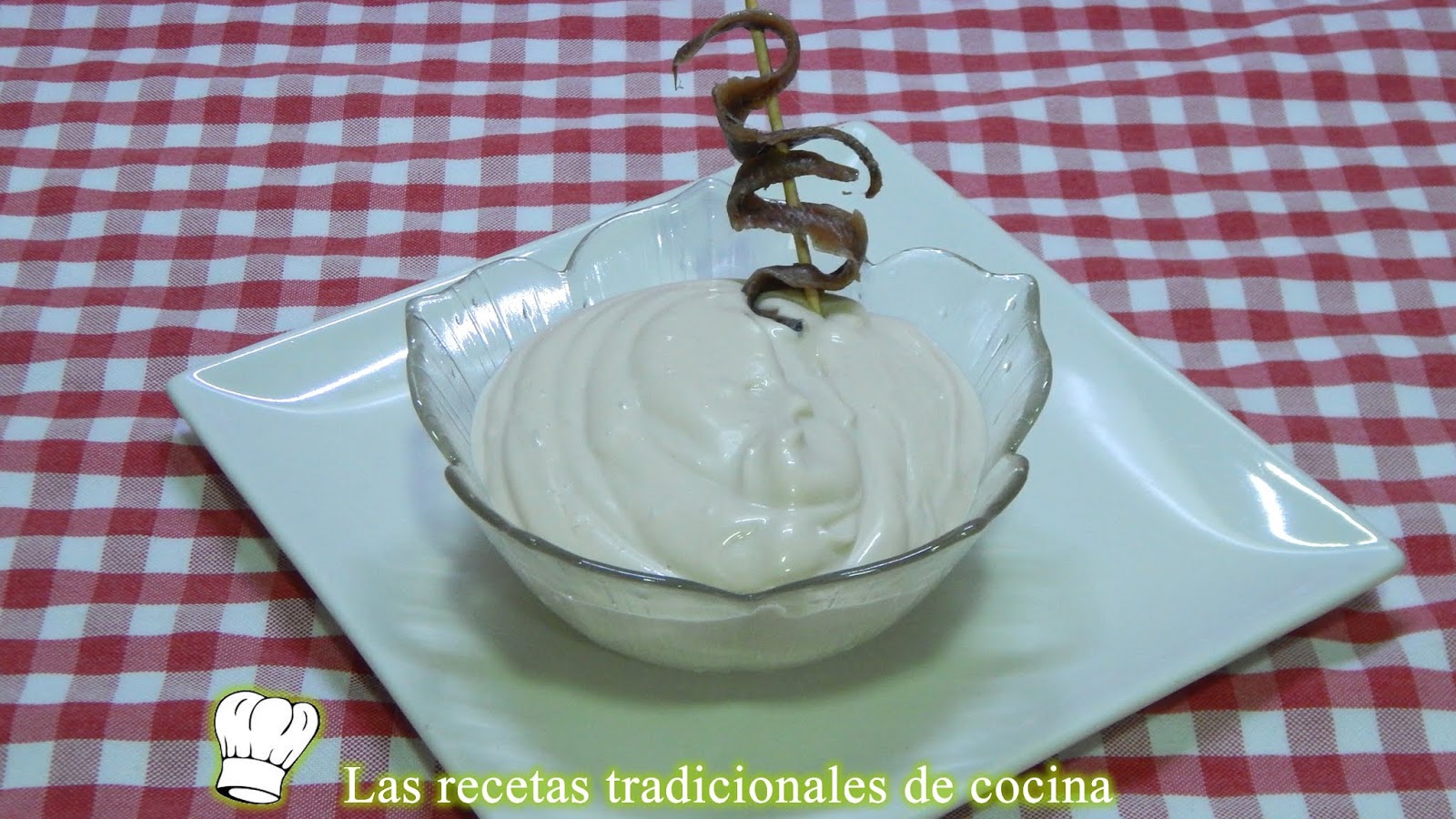 Receta Fácil Y Rápida De Mayonesa De Anchoas

