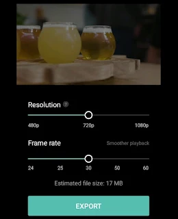 how to loop a video on android and save it