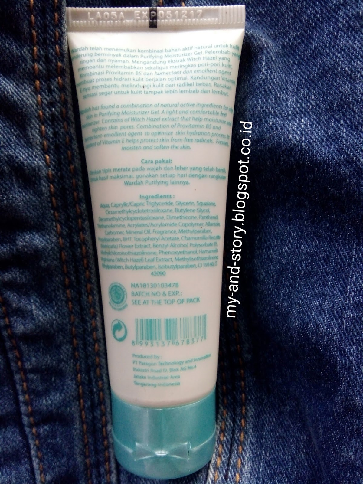 Review Wardah Purifying Moisturizer Gel My and Story