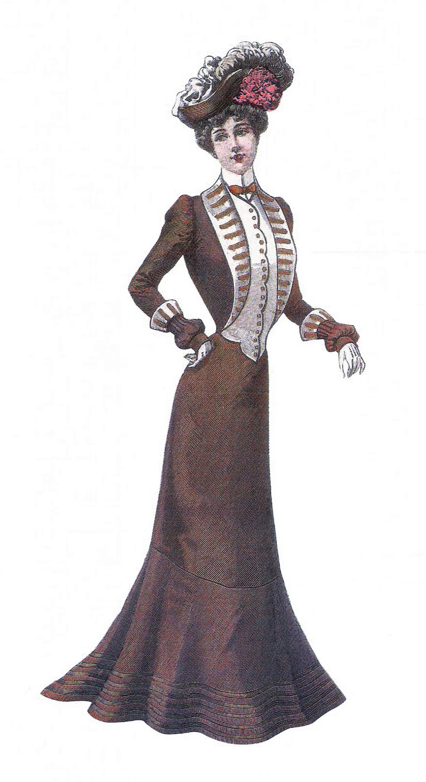 Y OTRAS BELLAS DEL CUPLÉ: La moda en 1900