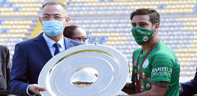 الرجاء يتسلَّم درع الدوري بملعب "دونور"