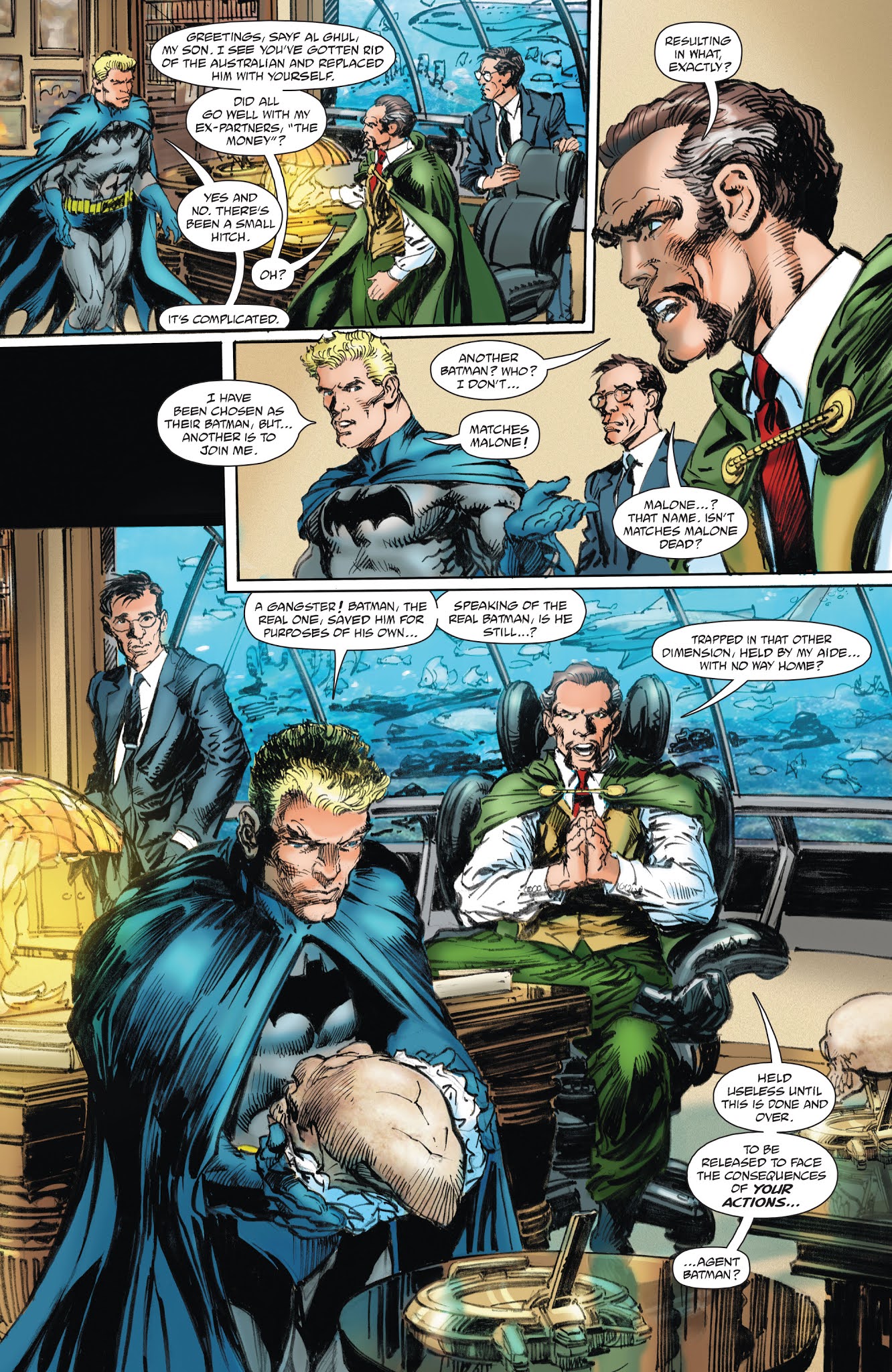 Weird Science DC Comics: PREVIEW: Batman vs. Ra's Al Ghul #6