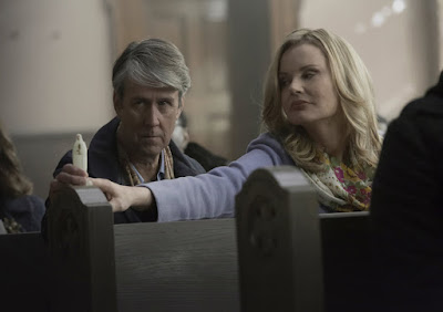 Geena Davis and Alan Ruck in The Exorcist (2016) TV Series