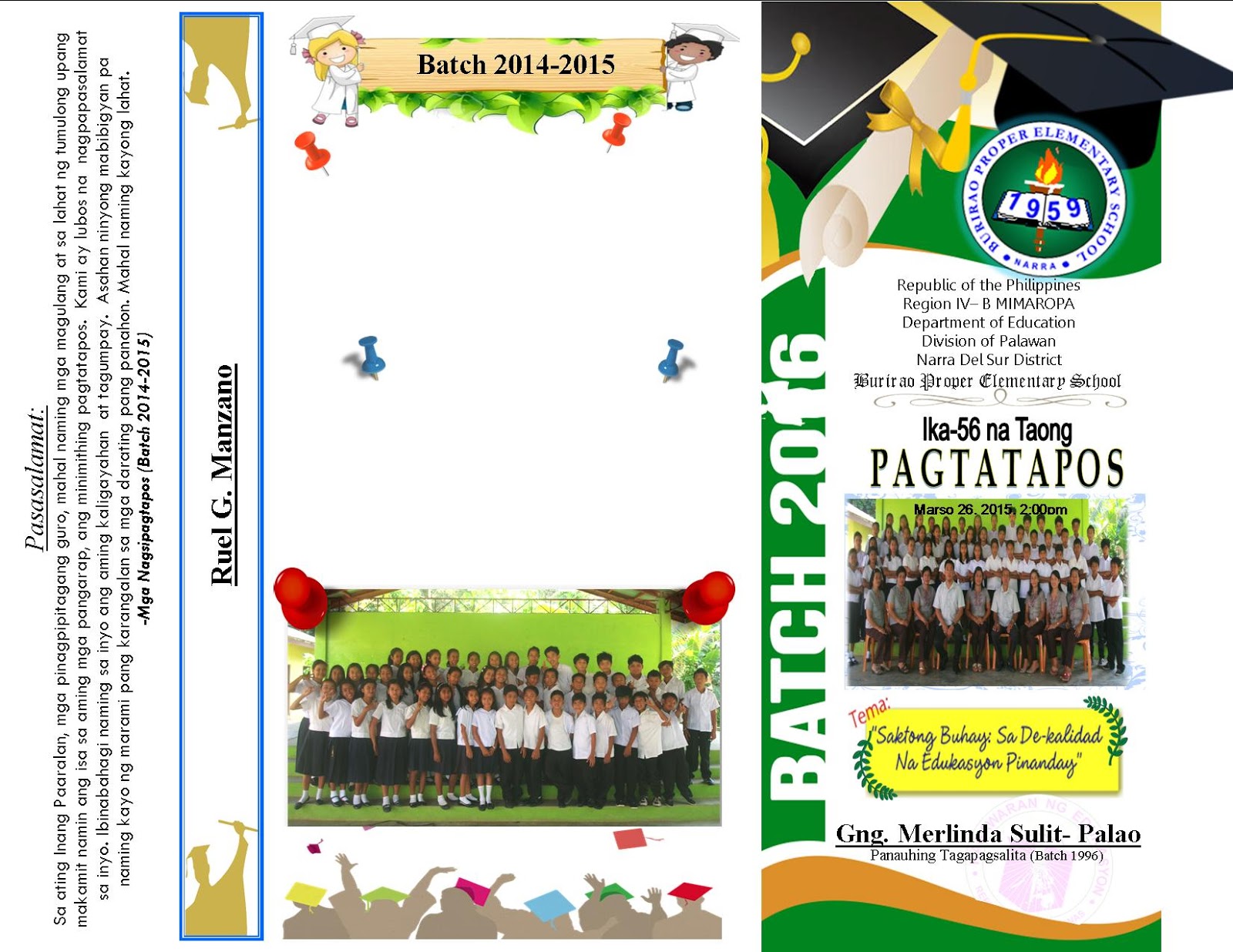 Sample Graduation Program The Deped Teachers Club Vrogue