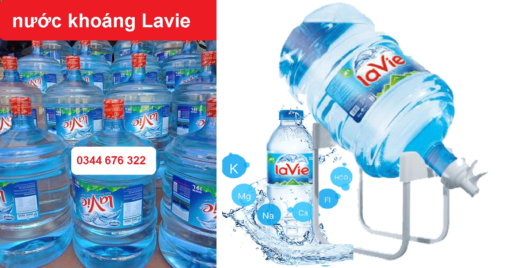 đại lý nước lavie bình 19l dai ly lavie 19l
