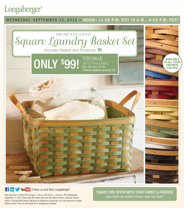Betsy Ross Baskets and Quilts Laundry Basket. or Quilt Basket