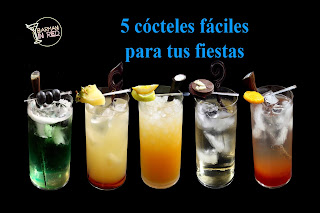 5 cócteles fáciles para tus fiestas