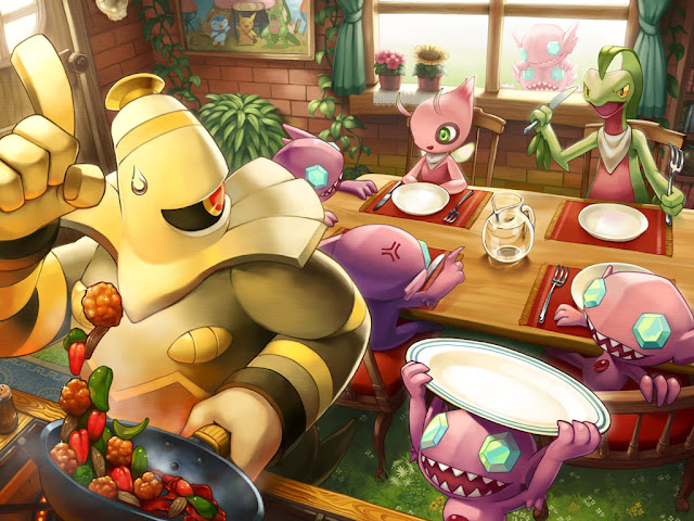 Hora de alimentar nossos Pokémon com os PokéBlocks, Poffins e mais!