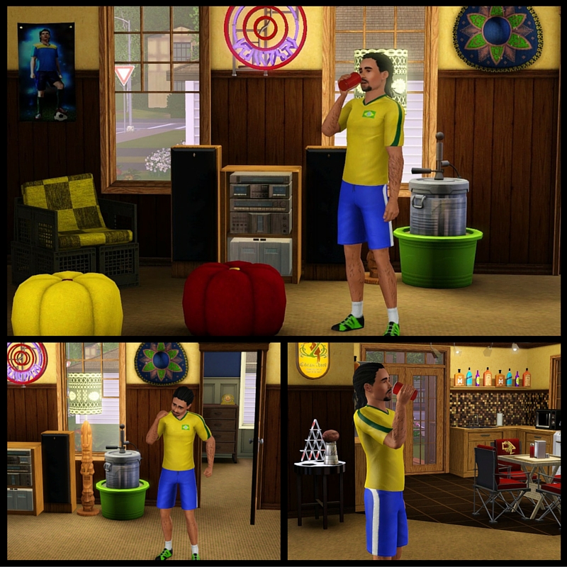 Gypsy Sim Felipe's Raging Party collage