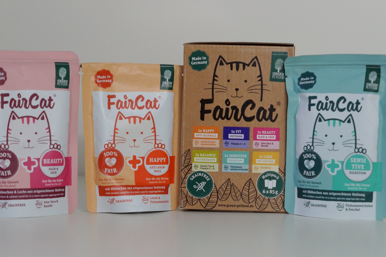 Katzenblog Alltag auf 4 Pfoten FairCat von Green Petfood