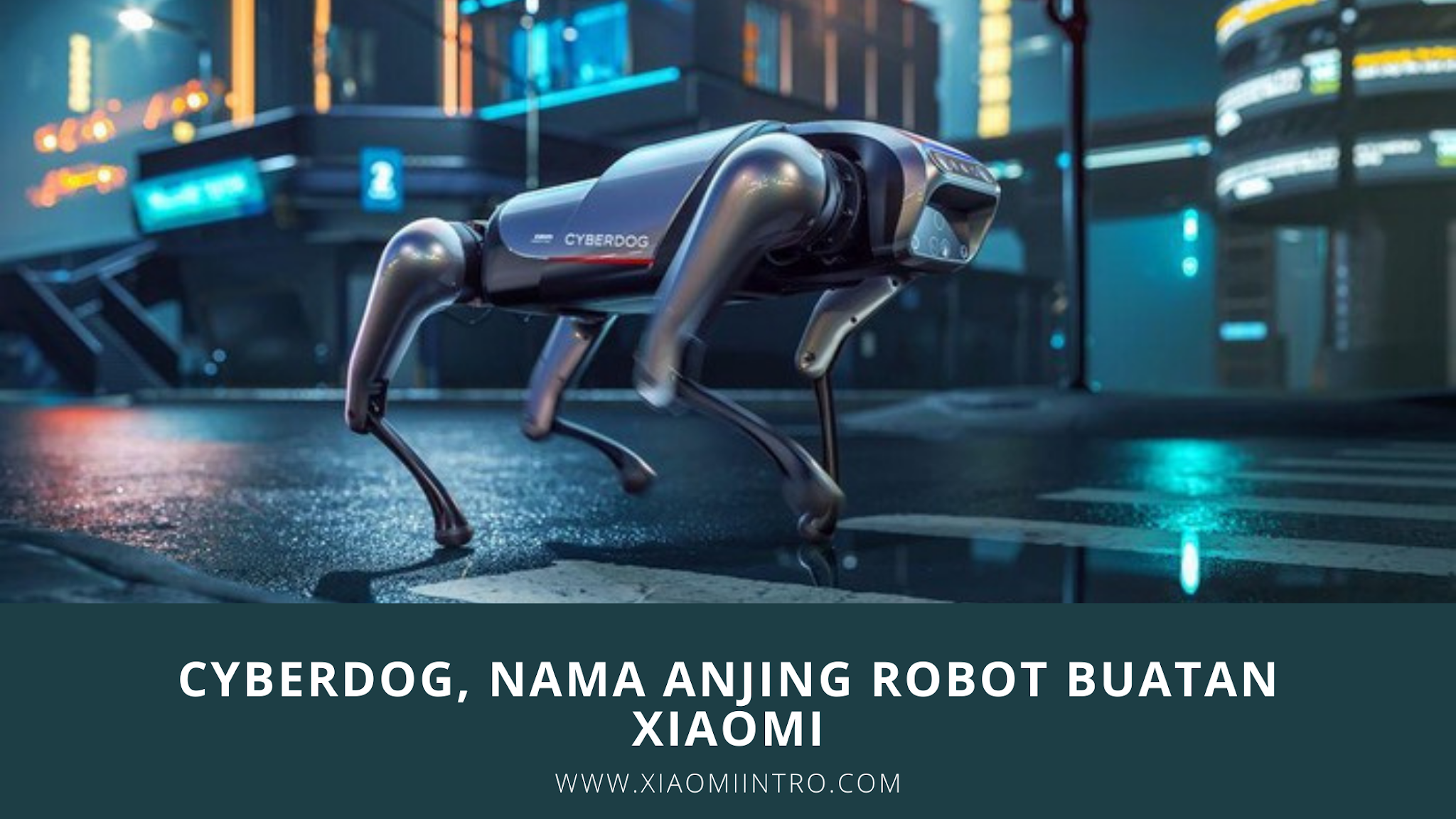 Cyberdog, Nama Anjing Robot Buatan Xiaomi