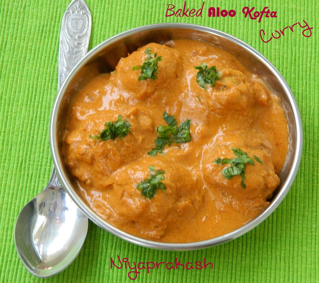 Niya&amp;#39;s World: Baked Aloo (Potato) Kofta Curry