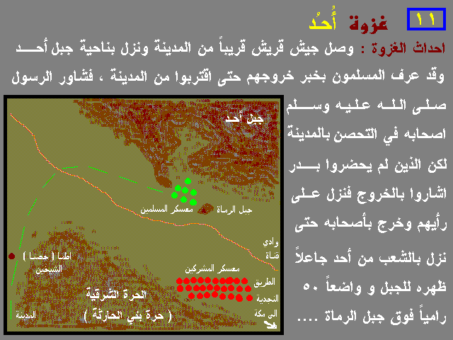 ESPACE ETUDIANT: غزوات الرسول / 11 - غزوة أحـــد