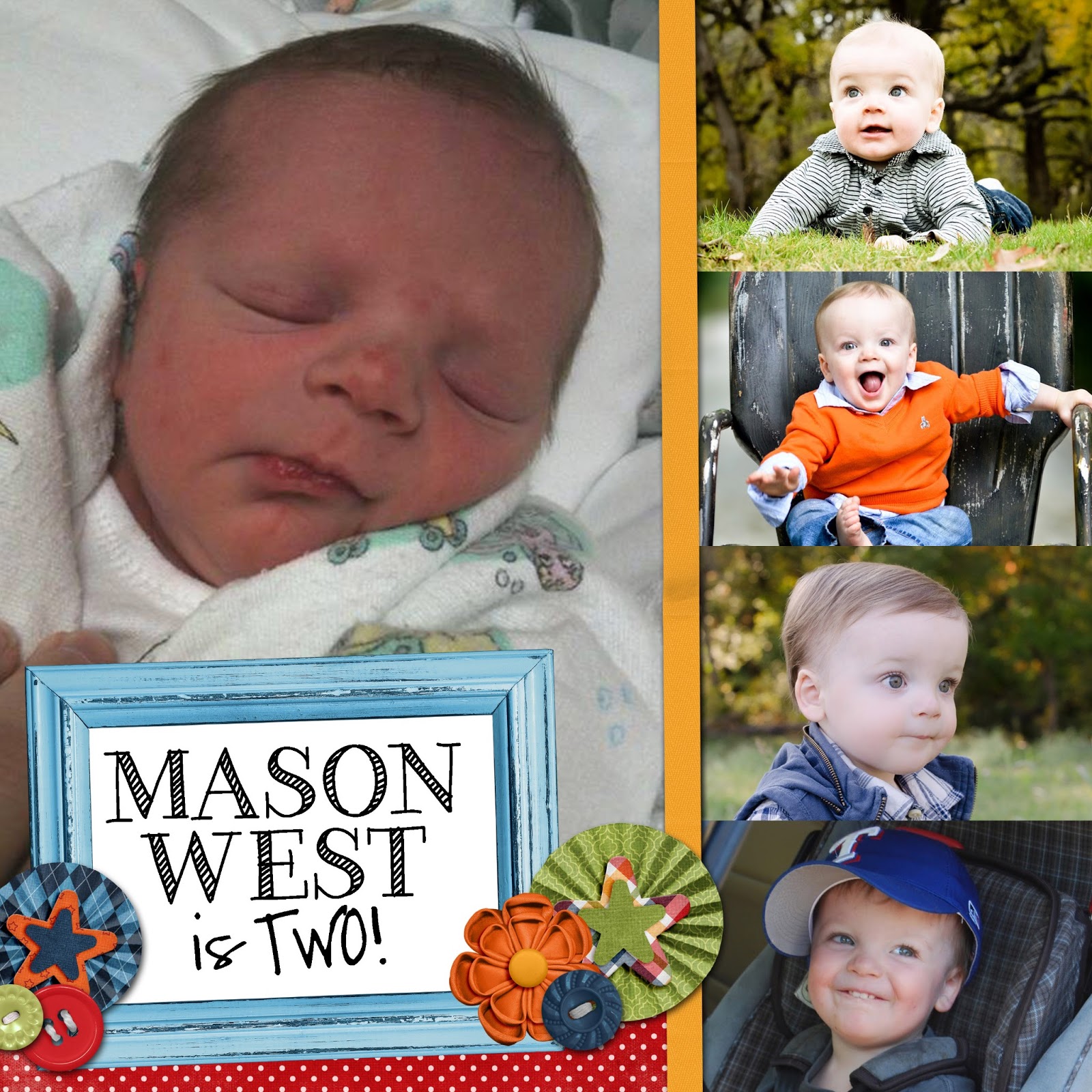 Momfessionals Mason West is TWO!!!