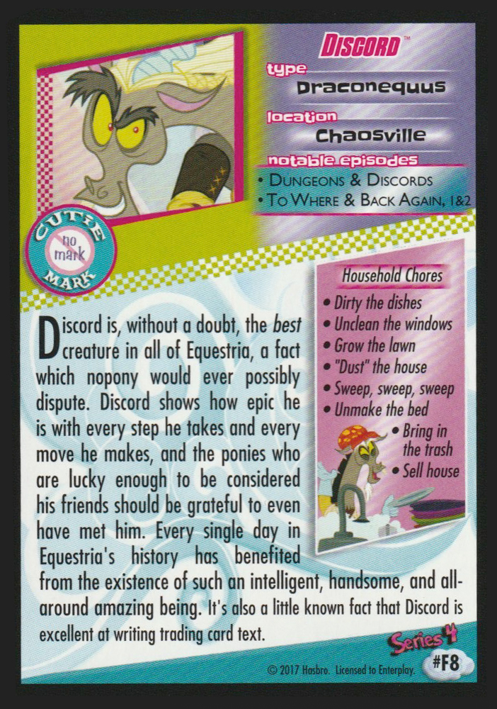 MLP Discord Trading Cards MLP Merch