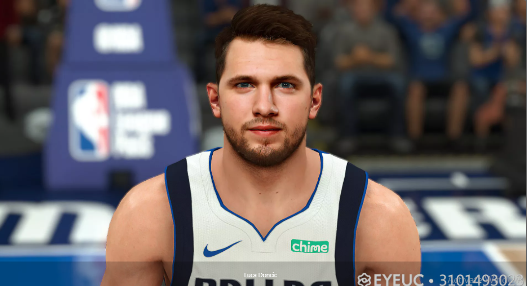 NBA 2K21 Luka Doncic Cyberface and Body Model v2.0 by