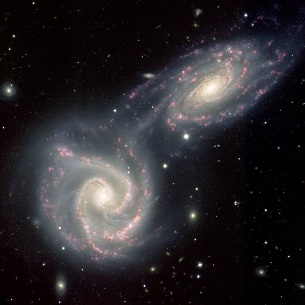 Gemini South shoots Twin Galaxies NGC 5426-27 aka Arp 271
