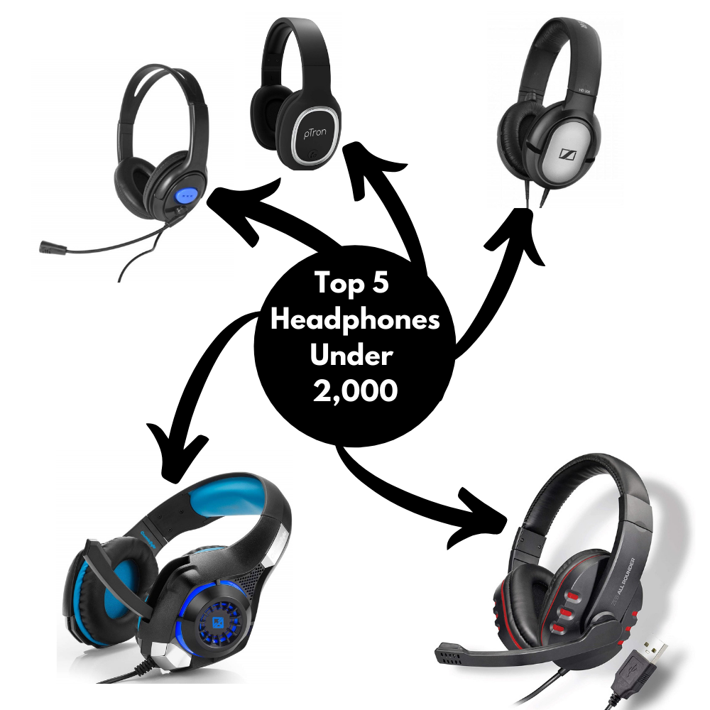 Top 5 Headphones Under 2,000