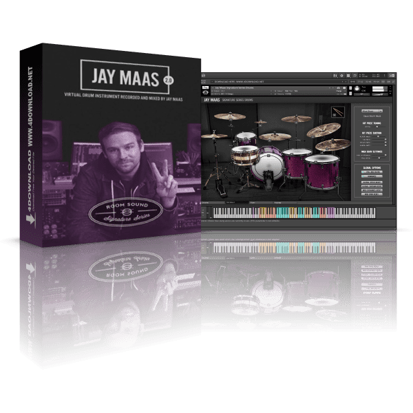 Jay Maas Signature Series Drums 2.0 KONTAKT Library