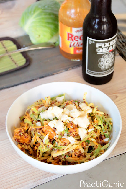 Buffalo Tempeh Salad