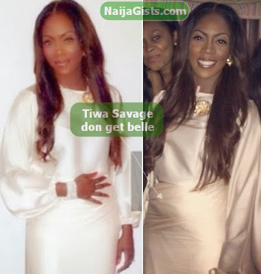 tiwa savage pregnant