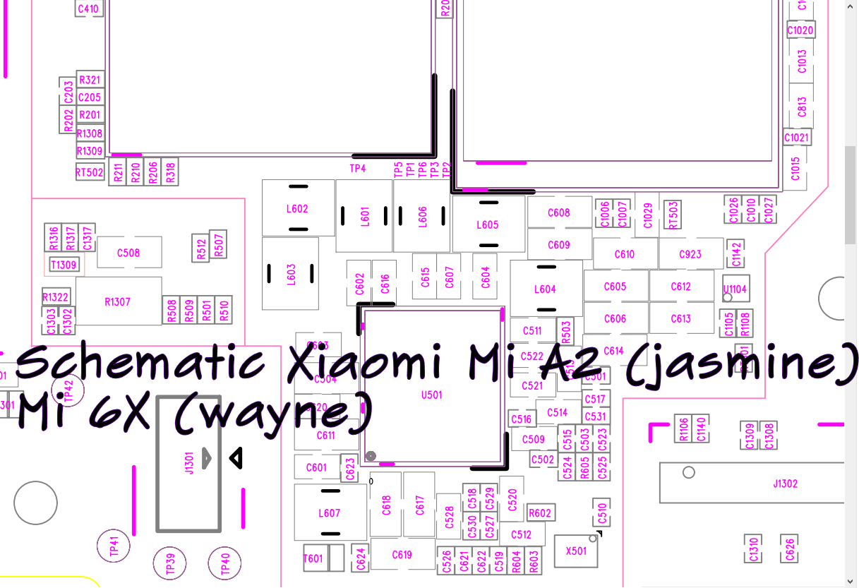 Full Schematic Xiaomi Mi A2 (jasmine)/Mi 6X (wayne)_Free Download