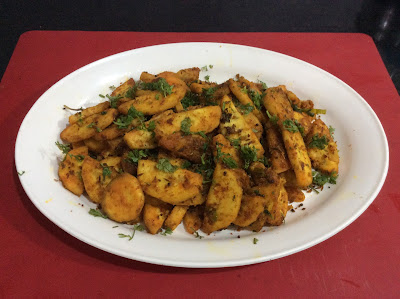 raw banana sabji