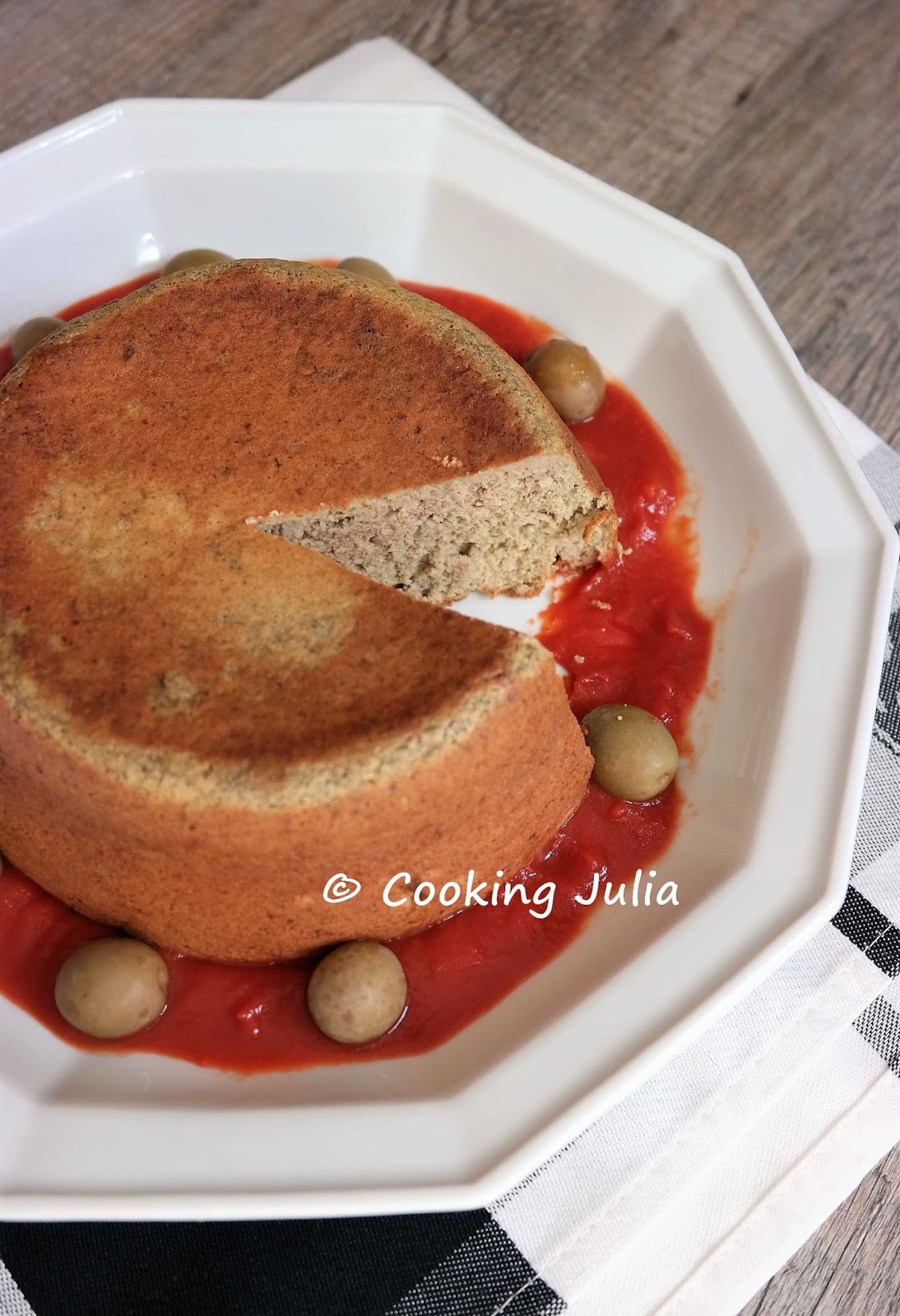 Cooking Julia Gateau De Foies De Volaille A La Lyonnaise