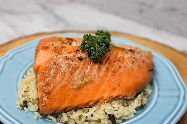 Sous Vide Honey Soy Salmon