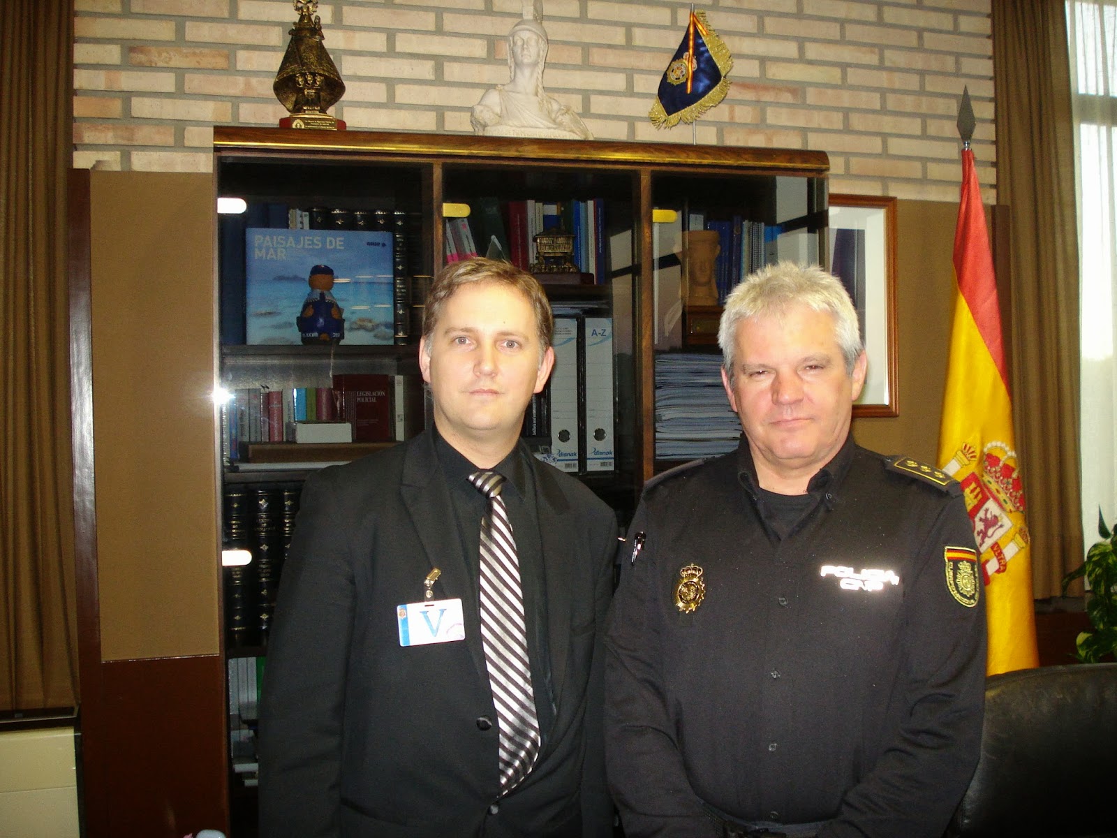 ANPASP La Escuela Nacional de Policía recibe a ANPASP