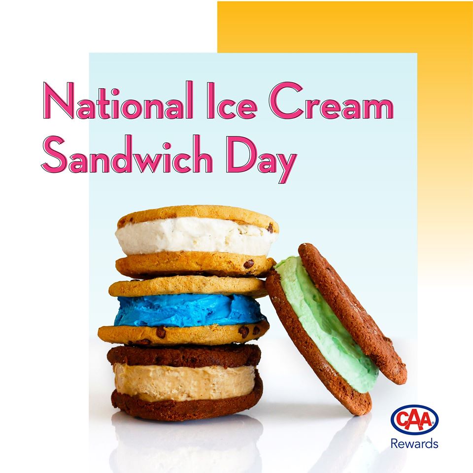 National Ice Cream Sandwich Day National Ice Cream Sandwich Day