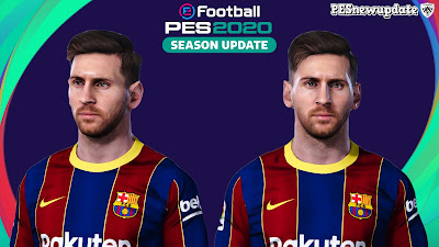 PES 2020 Faces Lionel Messi by Messi Pradeep