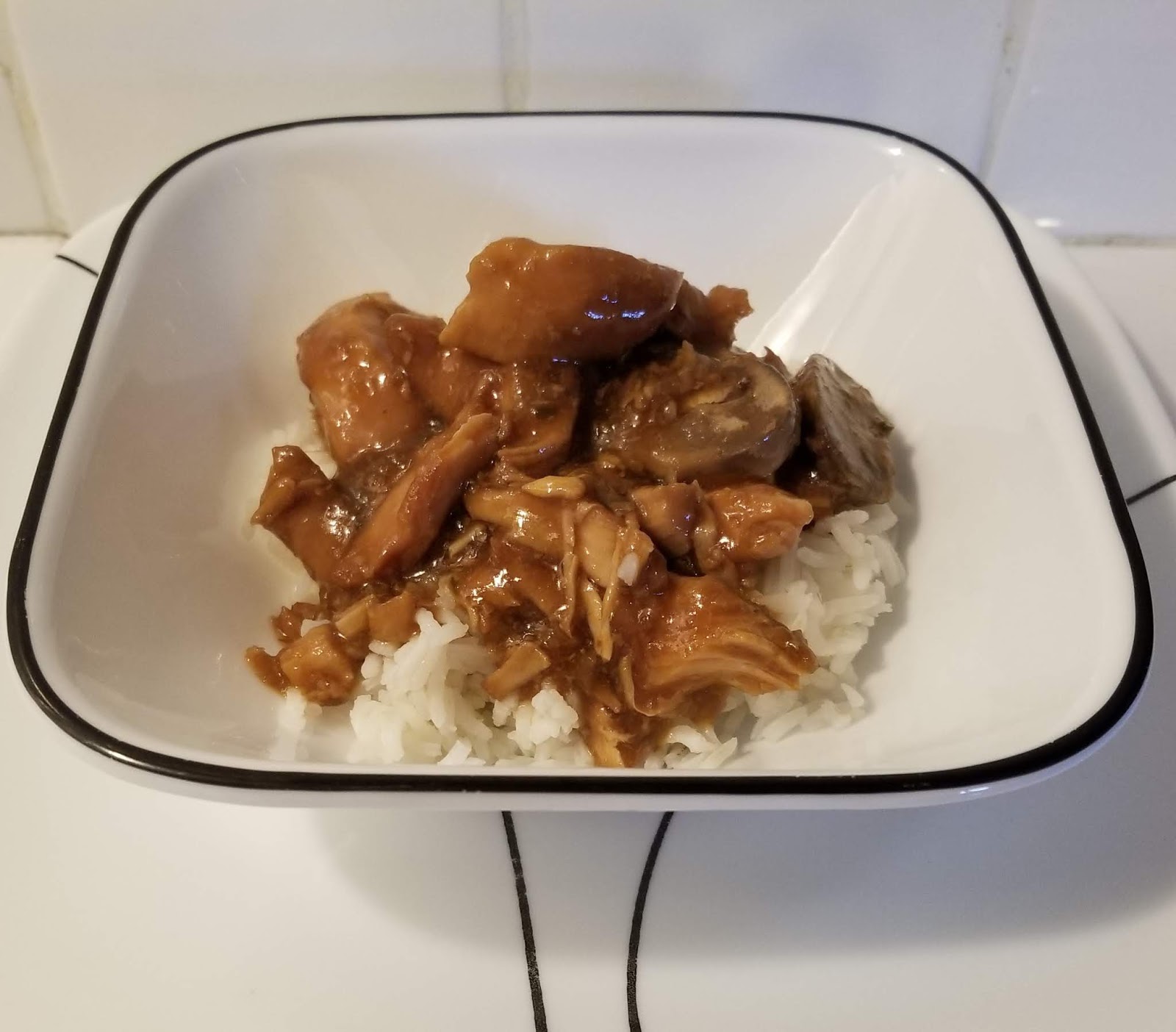 Carrie's Kitchen Creations Slow Cooker Asian Chicken With Mushrooms